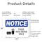 Signmission Food And Drink Only, 24 in W x Rectangle, Plastic OS-2PACK-NS-P-1824-L-12816 - alternate 5